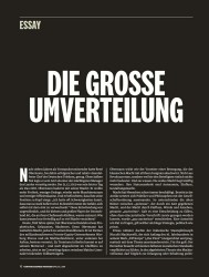Titelbild der Ausgabe 1/2017 von ESSAY: DIE GROSSE UMVERTEILUNG. Zeitschriften als Abo oder epaper bei United Kiosk online kaufen.