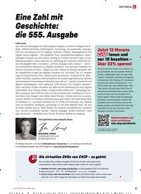 Titelbild der Ausgabe 6/2025 von Eine Zahl mit Geschichte: die 555. Ausgabe. Zeitschriften als Abo oder epaper bei United Kiosk online kaufen.
