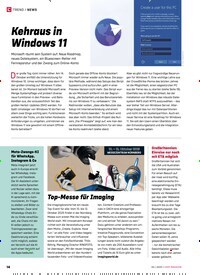 Titelbild der Ausgabe 6/2025 von Kehraus in Windows 11. Zeitschriften als Abo oder epaper bei United Kiosk online kaufen.