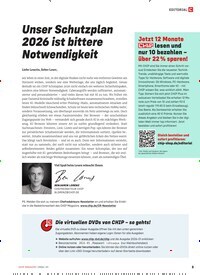 Unser Schutzplan 2026 ist bittere Notwendigkeit Titelbild Ausgabe 1/2026 Titelbild der Ausgabe 1/2026 von Unser Schutzplan 2026 ist bittere Notwendigkeit. Zeitschriften als Abo oder epaper bei United Kiosk online kaufen.