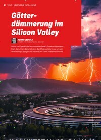 Götterdämmerung im Silicon Valley Titelbild Ausgabe 1/2026 Titelbild der Ausgabe 1/2026 von Götterdämmerung im Silicon Valley. Zeitschriften als Abo oder epaper bei United Kiosk online kaufen.