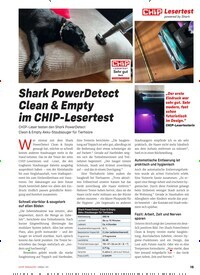 Shark PowerDetect Clean & Empty im CHIP-Lesertest Titelbild Ausgabe 1/2026 Titelbild der Ausgabe 1/2026 von Shark PowerDetect Clean & Empty im CHIP-Lesertest. Zeitschriften als Abo oder epaper bei United Kiosk online kaufen.