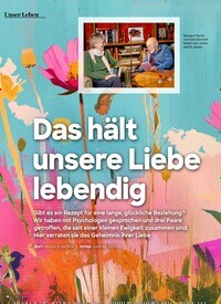 Titelbild der Ausgabe 5/2025 von Das hält unsere Liebe lebendig. Zeitschriften als Abo oder epaper bei United Kiosk online kaufen.