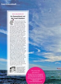 Titelbild der Ausgabe 8/2025 von Im Zeesenboot vor der Insel Usedom. Zeitschriften als Abo oder epaper bei United Kiosk online kaufen.