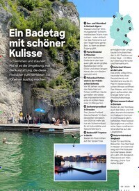 Titelbild der Ausgabe 8/2025 von Ein Badetag mit schöner Kulisse. Zeitschriften als Abo oder epaper bei United Kiosk online kaufen.