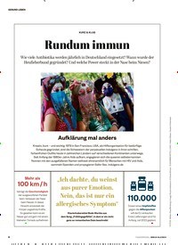 Titelbild der Ausgabe 1/2022 von Rundum immun. Zeitschriften als Abo oder epaper bei United Kiosk online kaufen.