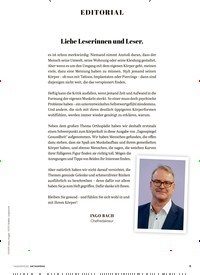 Titelbild der Ausgabe 1/2023 von Liebe Leserinnen und Leser,. Zeitschriften als Abo oder epaper bei United Kiosk online kaufen.