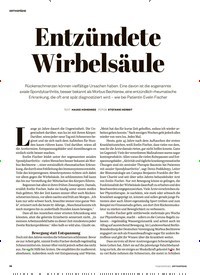 Titelbild der Ausgabe 1/2023 von Entzündete Wirbelsäule. Zeitschriften als Abo oder epaper bei United Kiosk online kaufen.