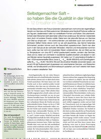 Titelbild der Ausgabe 8/2021 von Zentrifugalentsafter. Zeitschriften als Abo oder epaper bei United Kiosk online kaufen.