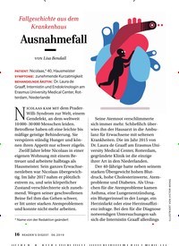 Titelbild der Ausgabe 6/2019 von Fallgeschichte aus dem Krankenhaus: Ausnahmefall. Zeitschriften als Abo oder epaper bei United Kiosk online kaufen.