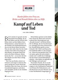 Titelbild der Ausgabe 8/2019 von Kampf auf Leben und Tod. Zeitschriften als Abo oder epaper bei United Kiosk online kaufen.