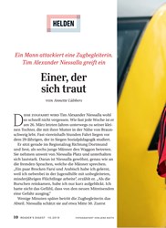 Titelbild der Ausgabe 10/2019 von HELDEN: Einer, der sich traut. Zeitschriften als Abo oder epaper bei United Kiosk online kaufen.