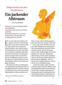 Titelbild der Ausgabe 11/2019 von Ein juckender Albtraum. Zeitschriften als Abo oder epaper bei United Kiosk online kaufen.