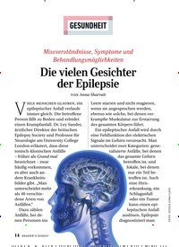 Titelbild der Ausgabe 1/2020 von GESUNDHEIT: Die vielen Gesichter der Epilepsie. Zeitschriften als Abo oder epaper bei United Kiosk online kaufen.