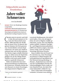 Titelbild der Ausgabe 1/2020 von Jahre voller Schmerzen. Zeitschriften als Abo oder epaper bei United Kiosk online kaufen.
