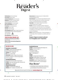Titelbild der Ausgabe 8/2021 von LESERBRIEFE. Zeitschriften als Abo oder epaper bei United Kiosk online kaufen.