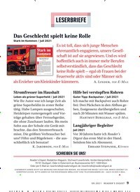 Titelbild der Ausgabe 9/2021 von Mit bloßen Händen. Zeitschriften als Abo oder epaper bei United Kiosk online kaufen.