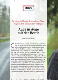 Titelbild der Ausgabe 9/2022 von Auge in Auge mit der Bestie. Zeitschriften als Abo oder epaper bei United Kiosk online kaufen.