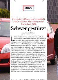 Titelbild der Ausgabe 2/2023 von Schwer gestürzt. Zeitschriften als Abo oder epaper bei United Kiosk online kaufen.