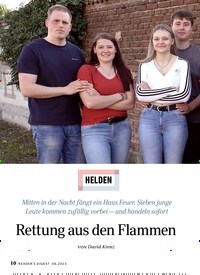 Titelbild der Ausgabe 6/2023 von Rettung aus den Flammen. Zeitschriften als Abo oder epaper bei United Kiosk online kaufen.