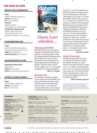 Titelbild der Ausgabe 2/2020 von IHR WEG ZU UNS: Unsere Leser schreiben …. Zeitschriften als Abo oder epaper bei United Kiosk online kaufen.