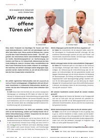 Titelbild der Ausgabe 9/2019 von „Wir rennen offene Türen ein”. Zeitschriften als Abo oder epaper bei United Kiosk online kaufen.