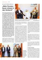 Titelbild der Ausgabe 10/2020 von Der neue VFF-Präsident stellt sich vor: „Mehr Fensterbauer müssen in den Verband“. Zeitschriften als Abo oder epaper bei United Kiosk online kaufen.