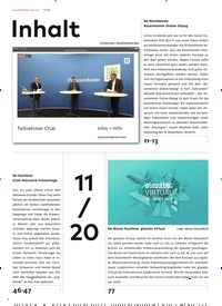Titelbild der Ausgabe 11/2020 von Screenshot: bauelemente bau. Zeitschriften als Abo oder epaper bei United Kiosk online kaufen.