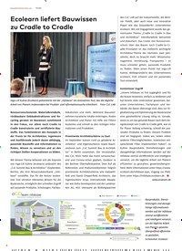 Titelbild der Ausgabe 11/2020 von Ecolearn liefert Bauwissen zu Cradle to Cradle. Zeitschriften als Abo oder epaper bei United Kiosk online kaufen.