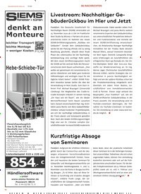 Titelbild der Ausgabe 11/2020 von Livestream: Nachhaltiger Gebäuderückbau im Hier und Jetzt. Zeitschriften als Abo oder epaper bei United Kiosk online kaufen.