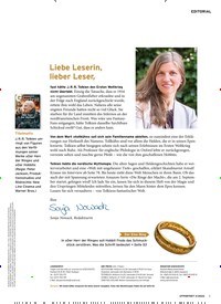 Titelbild der Ausgabe 3/2022 von Liebe Leserin, lieber Leser,. Zeitschriften als Abo oder epaper bei United Kiosk online kaufen.