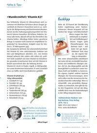 Titelbild der Ausgabe 3/2020 von «Wundermittel» Vitamin K2?. Zeitschriften als Abo oder epaper bei United Kiosk online kaufen.