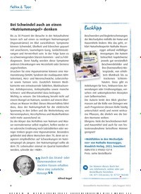 Titelbild der Ausgabe 8/2022 von Bei Schwindel auch an einen «Natriummangel» denken. Zeitschriften als Abo oder epaper bei United Kiosk online kaufen.