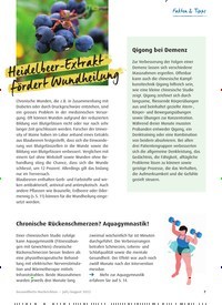 Titelbild der Ausgabe 8/2022 von Heidelbeer-Extrakt fördert Wundheilung. Zeitschriften als Abo oder epaper bei United Kiosk online kaufen.