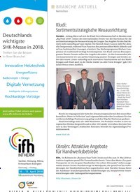 Titelbild der Ausgabe 7/2018 von Nachrichten: Kludi: Sortimentsstrategische Neuausrichtung. Zeitschriften als Abo oder epaper bei United Kiosk online kaufen.