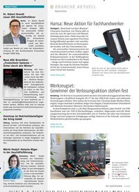 Titelbild der Ausgabe 6/2019 von News-Ticker: Nachrichten. Zeitschriften als Abo oder epaper bei United Kiosk online kaufen.