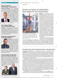 Titelbild der Ausgabe 9/2019 von Nachrichten: Einsatz von Leitern als Arbeitsplatz: Neue Regeln für den Arbeitsschutz. Zeitschriften als Abo oder epaper bei United Kiosk online kaufen.