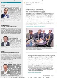 Titelbild der Ausgabe 11/2019 von Komplettpakete sollen Lieferung und Montage erleichtern. Zeitschriften als Abo oder epaper bei United Kiosk online kaufen.