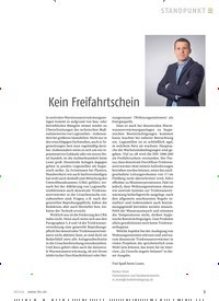 Titelbild der Ausgabe 18/2019 von Kein Freifahrtschein. Zeitschriften als Abo oder epaper bei United Kiosk online kaufen.