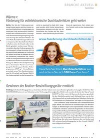 Titelbild der Ausgabe 1/2020 von Gewinner der Brother-Beschriftungsgeräte ermittelt. Zeitschriften als Abo oder epaper bei United Kiosk online kaufen.