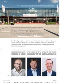 Titelbild der Ausgabe 4/2019 von küchenwohntrends und Möbel Austria in Salzburg: Prominente Marken, hochkarätiges Podium. Zeitschriften als Abo oder epaper bei United Kiosk online kaufen.