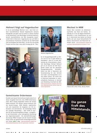 Titelbild der Ausgabe 12/2021 von Egger-Trio wird zum Quartett. Zeitschriften als Abo oder epaper bei United Kiosk online kaufen.