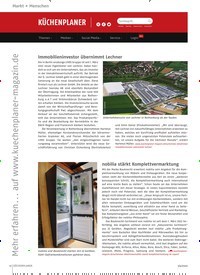 Titelbild der Ausgabe 4/2022 von nobilia stärkt Komplettvermarktung. Zeitschriften als Abo oder epaper bei United Kiosk online kaufen.