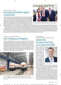 Titelbild der Ausgabe 1/2019 von Westfalen Gruppe, Münster: Vertriebsvorstand Reiner Ropohl verabschiedet. Zeitschriften als Abo oder epaper bei United Kiosk online kaufen.