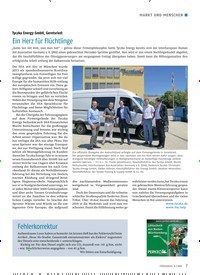 Titelbild der Ausgabe 4/2019 von Tyczka Energy GmbH, Geretsried: Ein Herz für Flüchtlinge. Zeitschriften als Abo oder epaper bei United Kiosk online kaufen.
