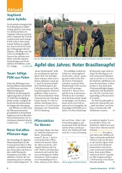 Titelbild der Ausgabe 5/2018 von Apfel des Jahres: Roter Brasilienapfel. Zeitschriften als Abo oder epaper bei United Kiosk online kaufen.