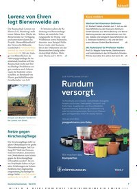 Titelbild der Ausgabe 6/2018 von Lorenz von Ehren legt Bienenweide an. Zeitschriften als Abo oder epaper bei United Kiosk online kaufen.