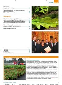 Titelbild der Ausgabe 12/2018 von Schwerpunkt Technik und Investitionen. Zeitschriften als Abo oder epaper bei United Kiosk online kaufen.