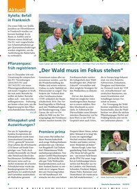 Titelbild der Ausgabe 10/2019 von „Der Wald muss im Fokus stehen“. Zeitschriften als Abo oder epaper bei United Kiosk online kaufen.