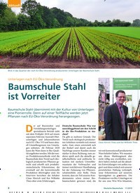 Titelbild der Ausgabe 11/2019 von Unterlagen nach EU-Öko-Verordnung: Baumschule Stahl ist Vorreiter. Zeitschriften als Abo oder epaper bei United Kiosk online kaufen.